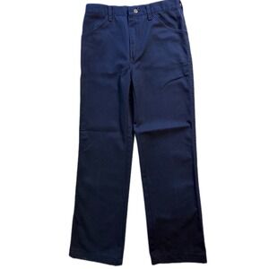 Red Kap Industries Mens Navy Blue Work Pants PT72NV3 Made in USA 30x31